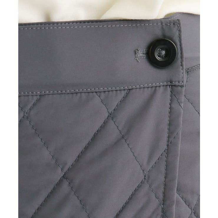 【ADBT】キルトデザイン ラップスカート | adabat | 詳細画像8 