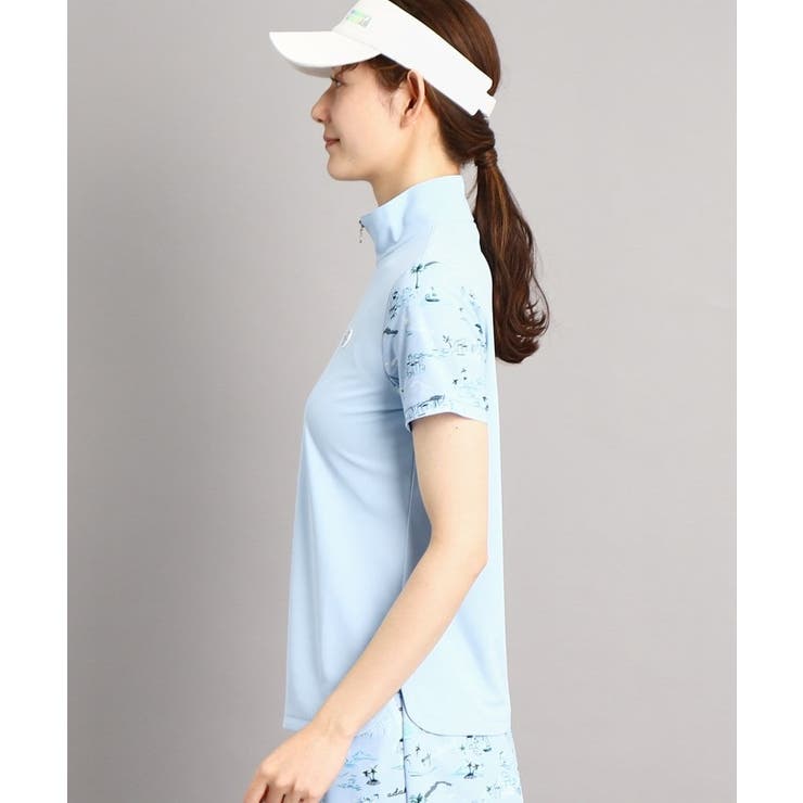 adabat アダバット ゴルフ ハーフジッププルオーバー