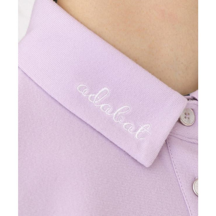 起毛ストレッチ長袖ポロシャツ | adabat | 詳細画像10 