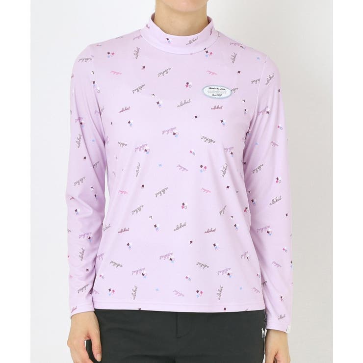 千鳥小紋モックネックプルオーバー | adabat | 詳細画像13 