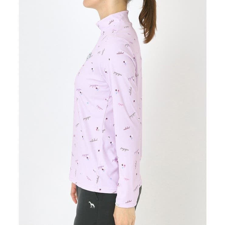 千鳥小紋モックネックプルオーバー | adabat | 詳細画像14 