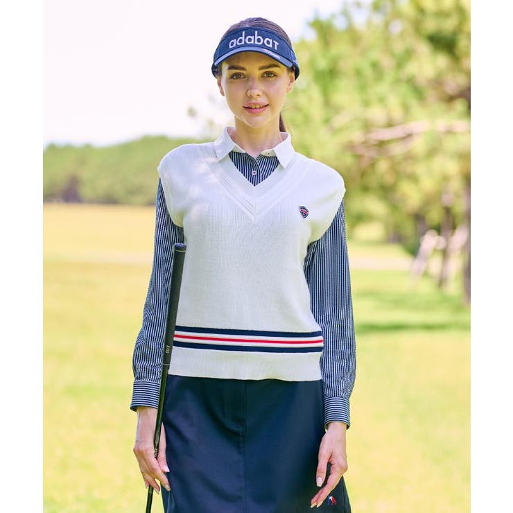 【ADABAT NAVY】オフショルダーチルデンベスト | adabat | 詳細画像6 