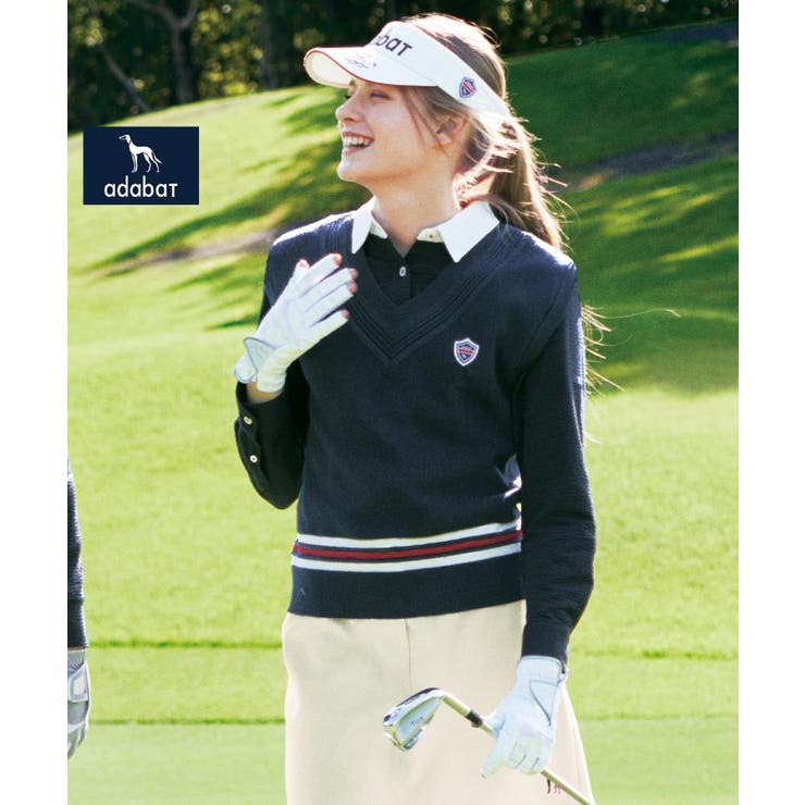 ネイビー(094) | 【ADABAT NAVY】オフショルダーチルデンベスト | adabat