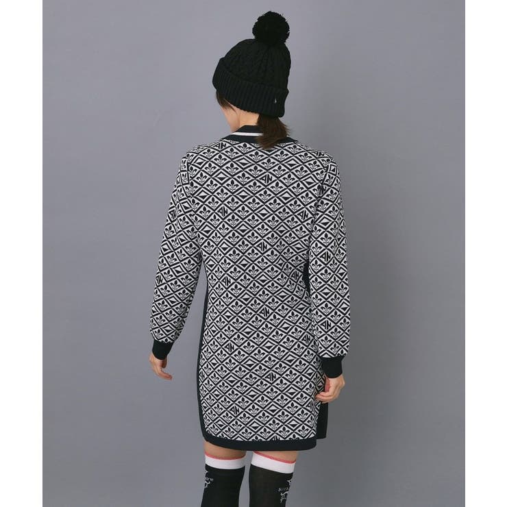 【ADABAT NAVY】フルールドリスニットワンピース | adabat | 詳細画像9 