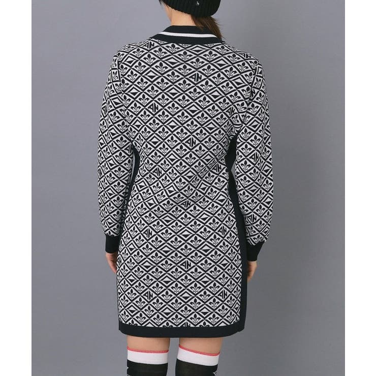 【ADABAT NAVY】フルールドリスニットワンピース | adabat | 詳細画像16 