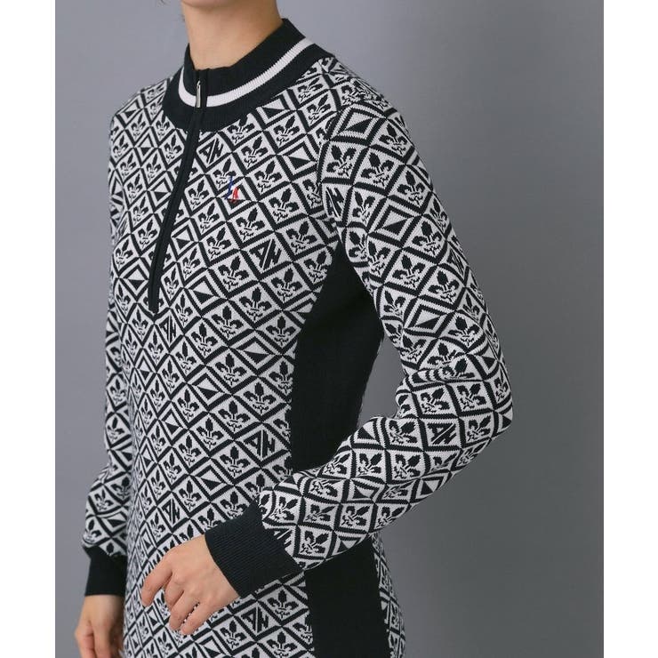 【ADABAT NAVY】フルールドリスニットワンピース | adabat | 詳細画像18 