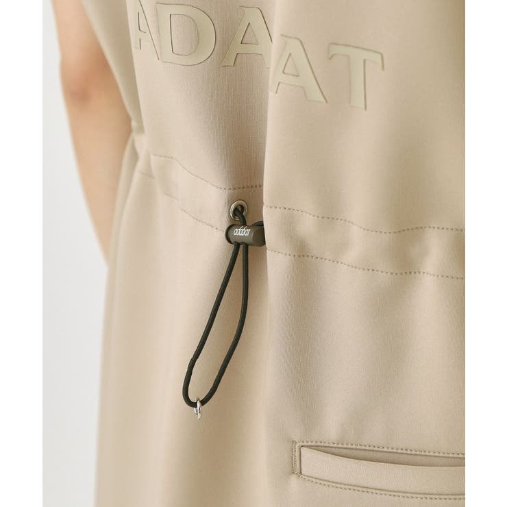 ライトスムースハーフジップワンピース | adabat | 詳細画像16 