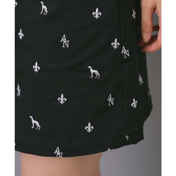 【ADABAT NAVY】エンブロイダリーモノグラムスカート | adabat | 詳細画像13 