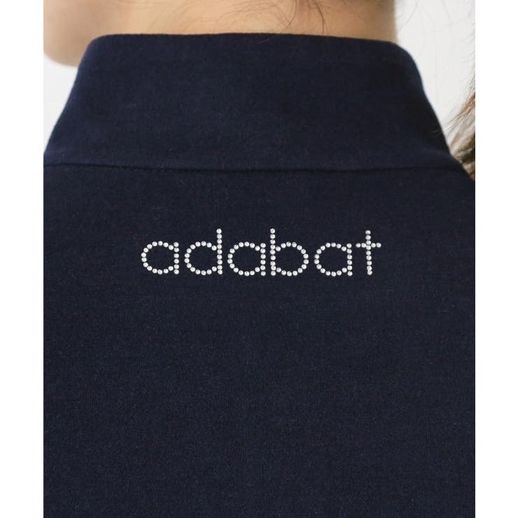 【吸湿発熱】ハーフジップ長袖モックネックT | adabat | 詳細画像5 