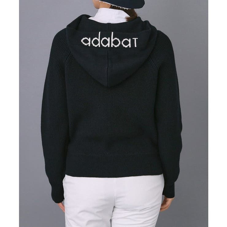 【ADABAT NAVY】ニットフーディー | adabat | 詳細画像11 