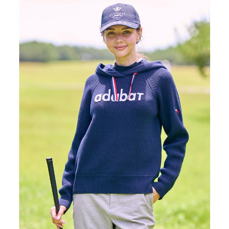 【ADABAT NAVY】ニットフーディー | adabat | 詳細画像13 