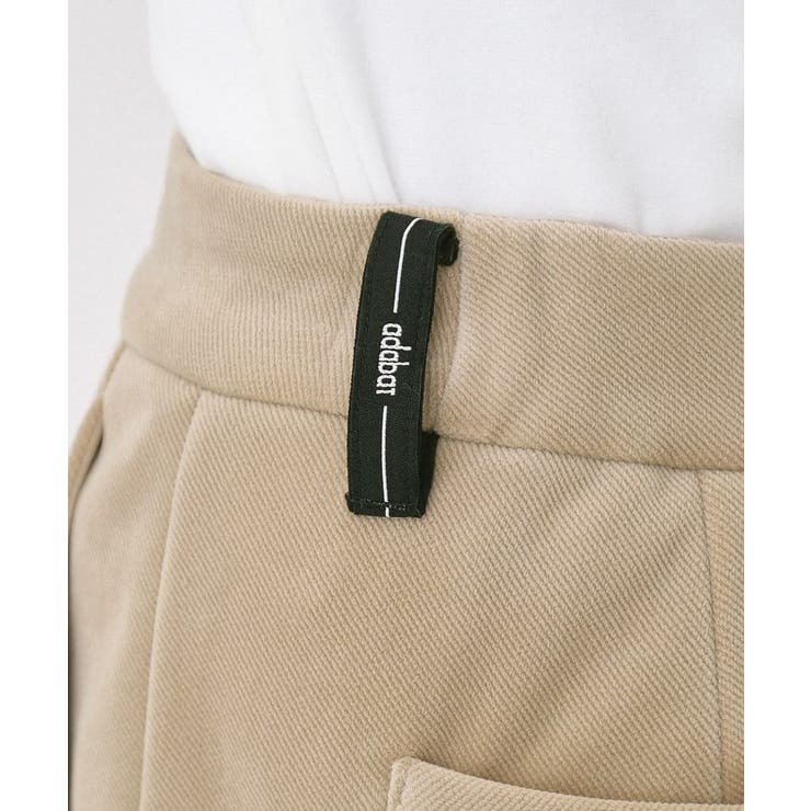 ベロアボンディングストレッチパンツ | adabat | 詳細画像22 