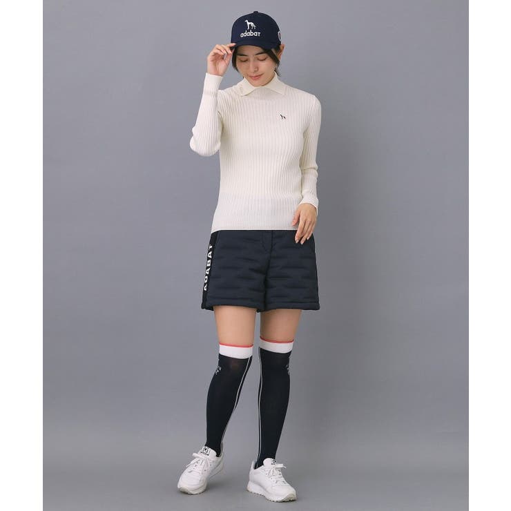 EVEN 1月号掲載商品【ADABAT NAVY】ストレッチダウンショーツ | adabat | 詳細画像3 