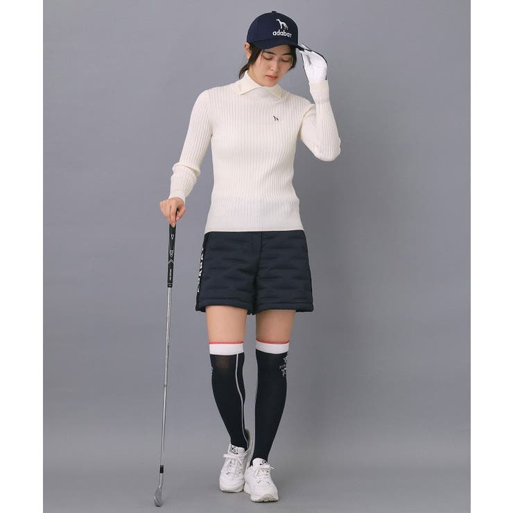 EVEN 1月号掲載商品【ADABAT NAVY】ストレッチダウンショーツ | adabat | 詳細画像4 