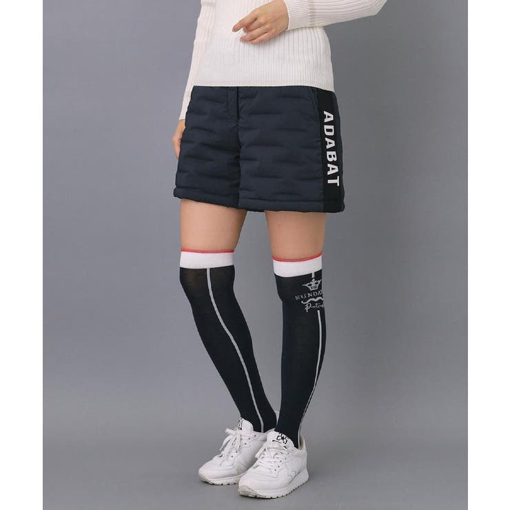 EVEN 1月号掲載商品【ADABAT NAVY】ストレッチダウンショーツ | adabat | 詳細画像1 