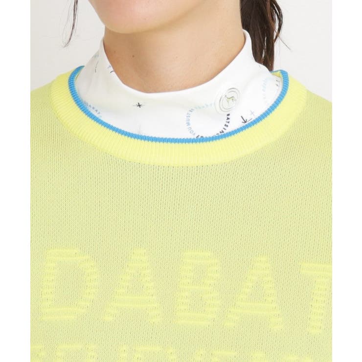 ウォッシャブル ロゴジャカードニット | adabat | 詳細画像16 