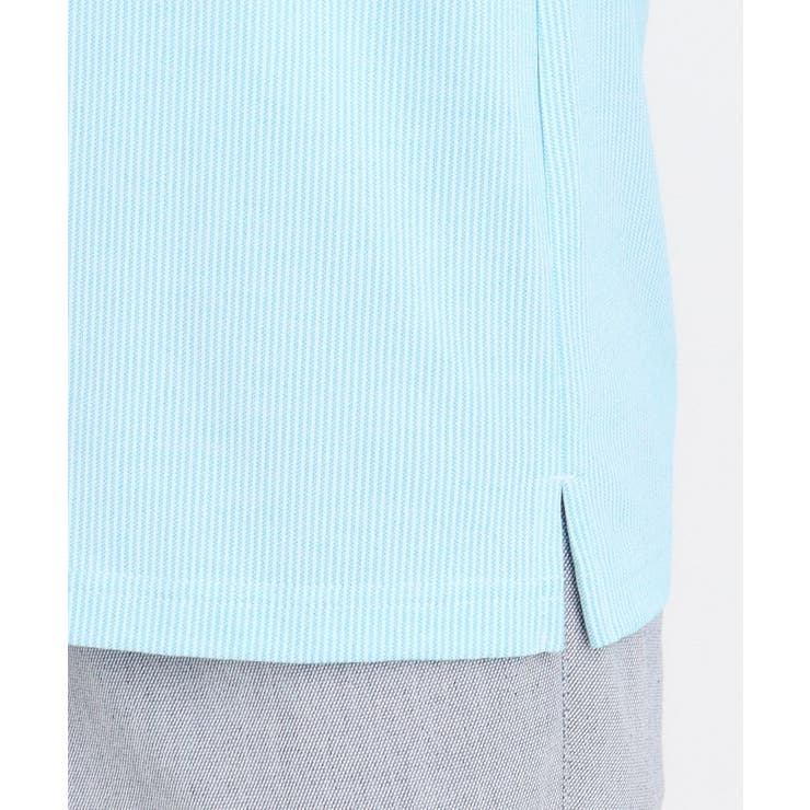 UVカット/吸水速乾 シャンブレーストレイプ 長袖ポロシャツ | adabat | 詳細画像15 