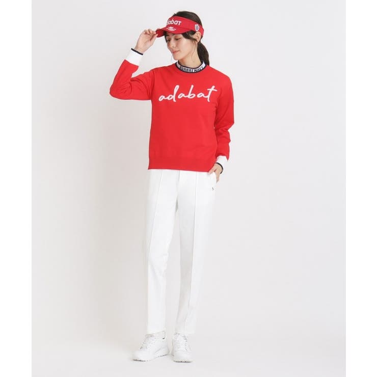 【新レーベル ADABAT NAVY】アダバットサインロゴニット | adabat | 詳細画像4 