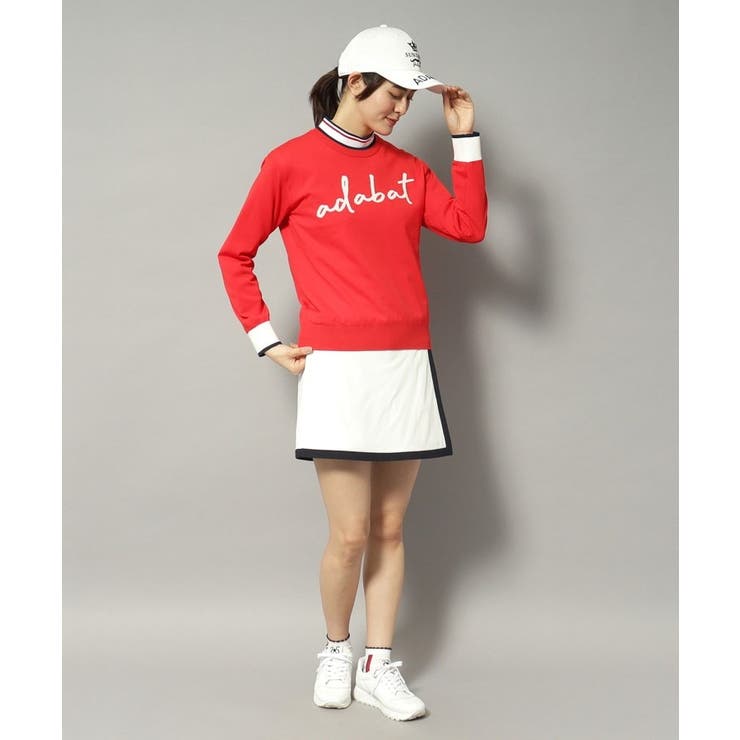 【新レーベル ADABAT NAVY】アダバットサインロゴニット | adabat | 詳細画像5 