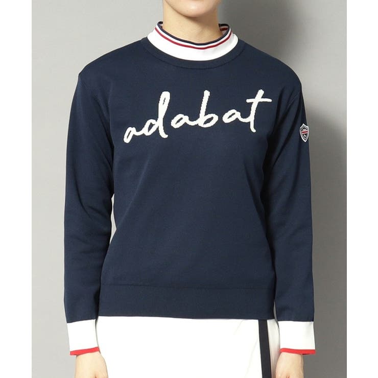 【新レーベル ADABAT NAVY】アダバットサインロゴニット | adabat | 詳細画像17 