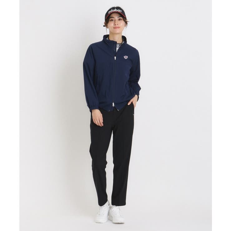 【新レーベル ADABAT NAVY】撥水加工 Aラインライトブルゾン | adabat | 詳細画像12 