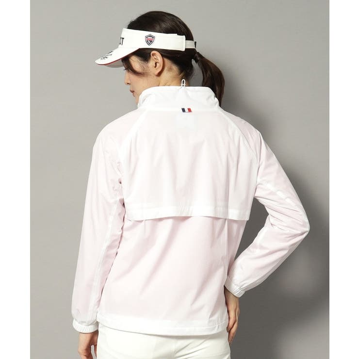 【新レーベル ADABAT NAVY】撥水加工 Aラインライトブルゾン | adabat | 詳細画像1 