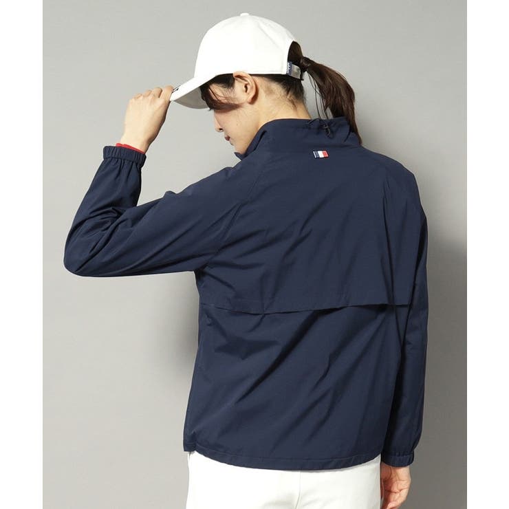 【新レーベル ADABAT NAVY】撥水加工 Aラインライトブルゾン | adabat | 詳細画像10 
