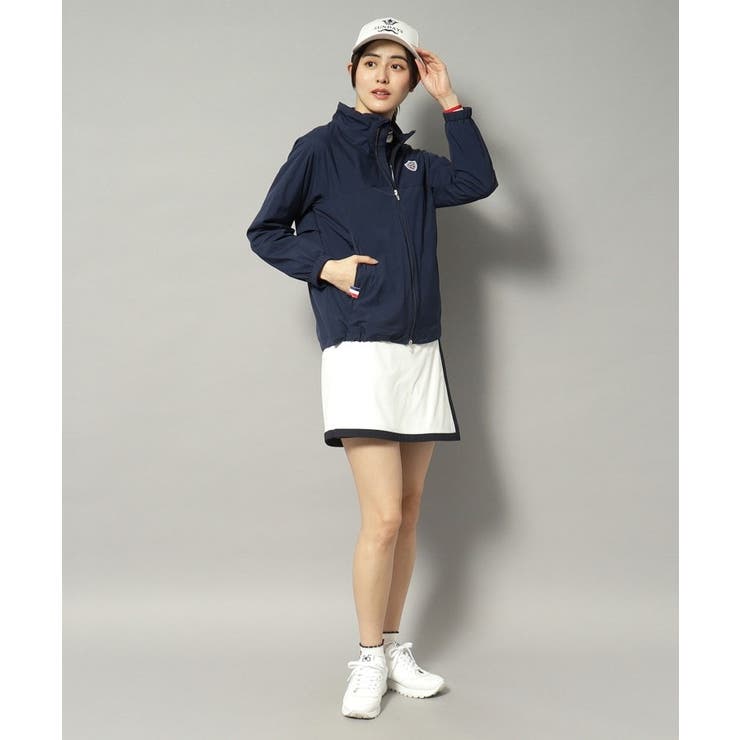 【新レーベル ADABAT NAVY】撥水加工 Aラインライトブルゾン | adabat | 詳細画像14 