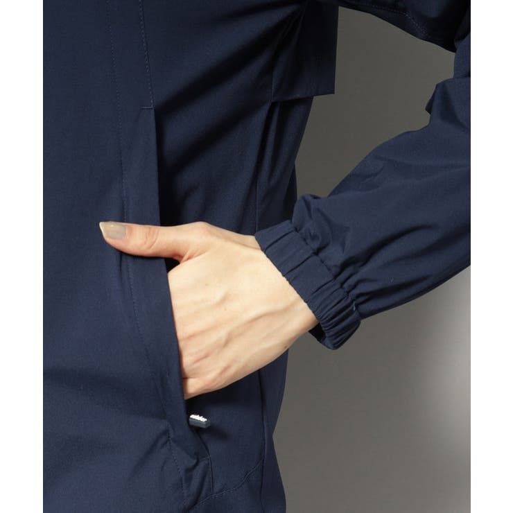 【新レーベル ADABAT NAVY】撥水加工 Aラインライトブルゾン | adabat | 詳細画像25 