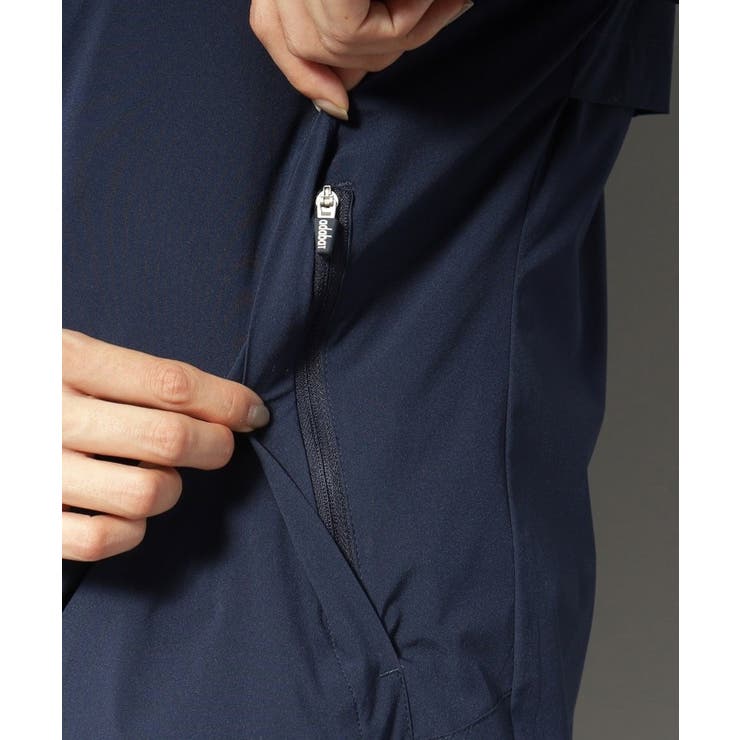 【新レーベル ADABAT NAVY】撥水加工 Aラインライトブルゾン | adabat | 詳細画像27 