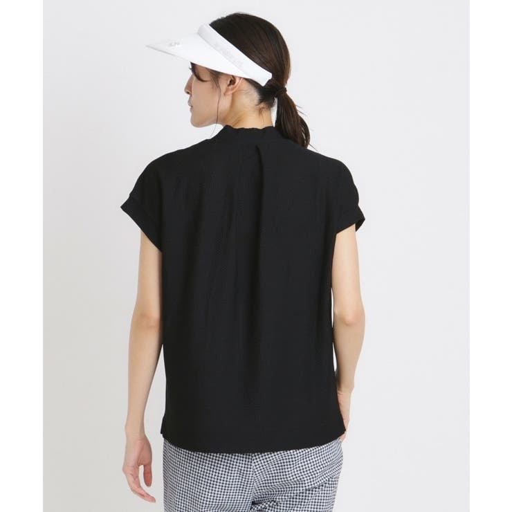 adabat / アダバット ドライワッフルモックネックT ドライワッフルモックネックT[品番：WRDW0214178]｜adabat