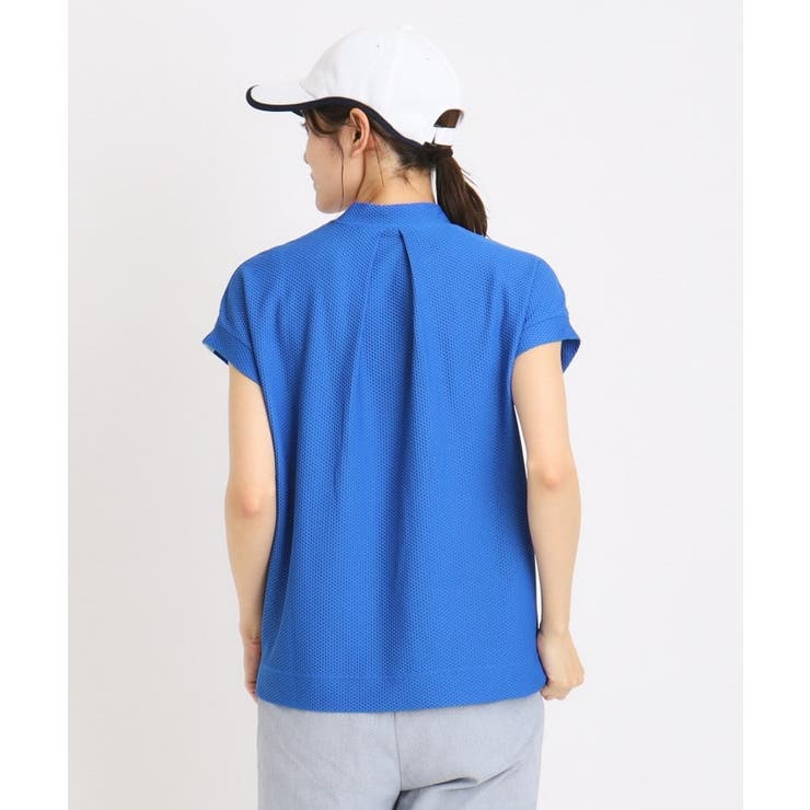 adabat / アダバット ドライワッフルモックネックT ドライワッフルモックネックT[品番：WRDW0214178]｜adabat