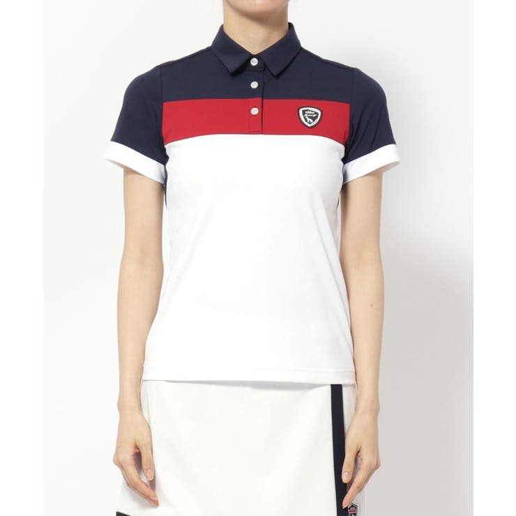 UVカット 吸水速乾 カラーブロックポロシャツ | adabat | 詳細画像15