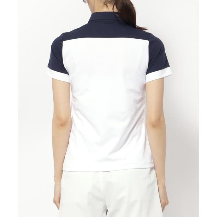 UVカット 吸水速乾 カラーブロックポロシャツ | adabat | 詳細画像13
