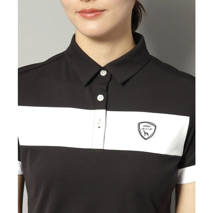 UVカット 吸水速乾 カラーブロックポロシャツ | adabat | 詳細画像33
