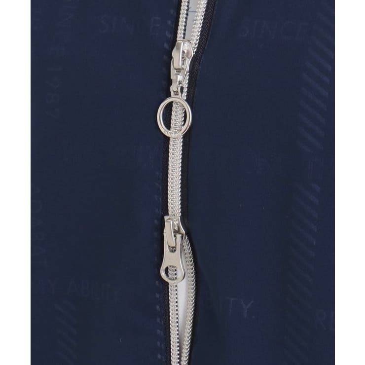 撥水加工 ロゴチェックジップアップベスト | adabat | 詳細画像18 