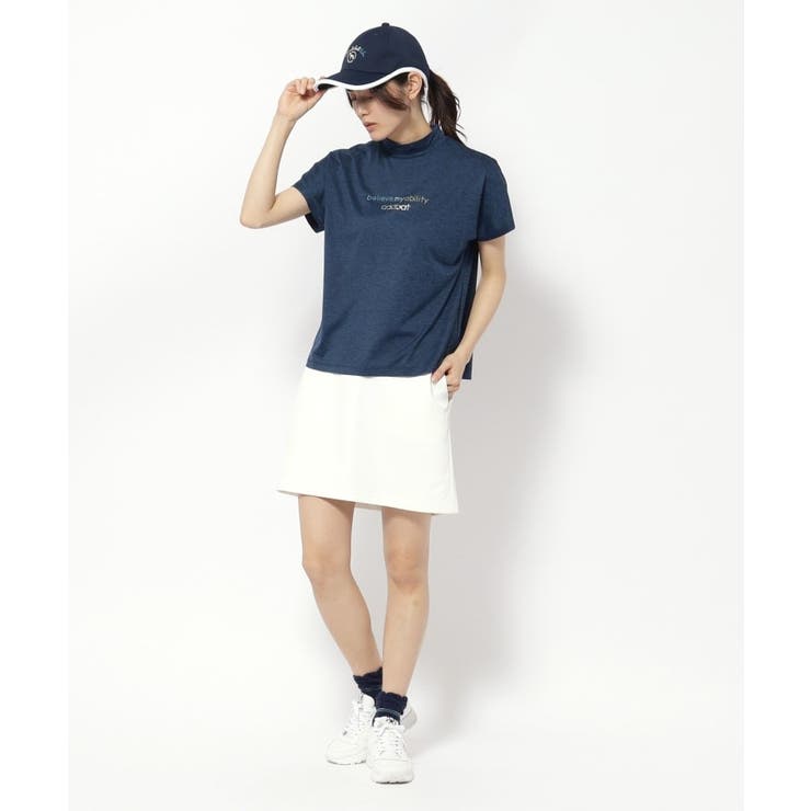 UVカット/吸水速乾 クールコアモックネックT | adabat | 詳細画像6 