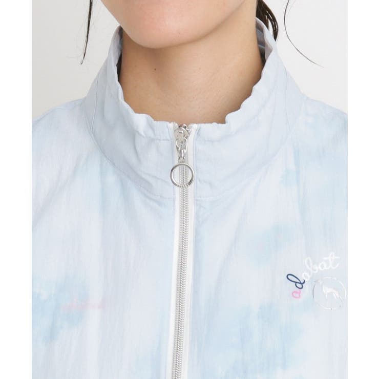 撥水加工 シアーワッシャージップアップベスト | adabat | 詳細画像13 