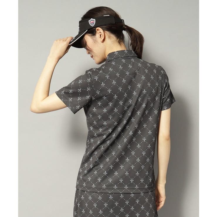 【新レーベル ADABAT NAVY】吸水速乾 フルールドリスポロシャツ | adabat | 詳細画像8 