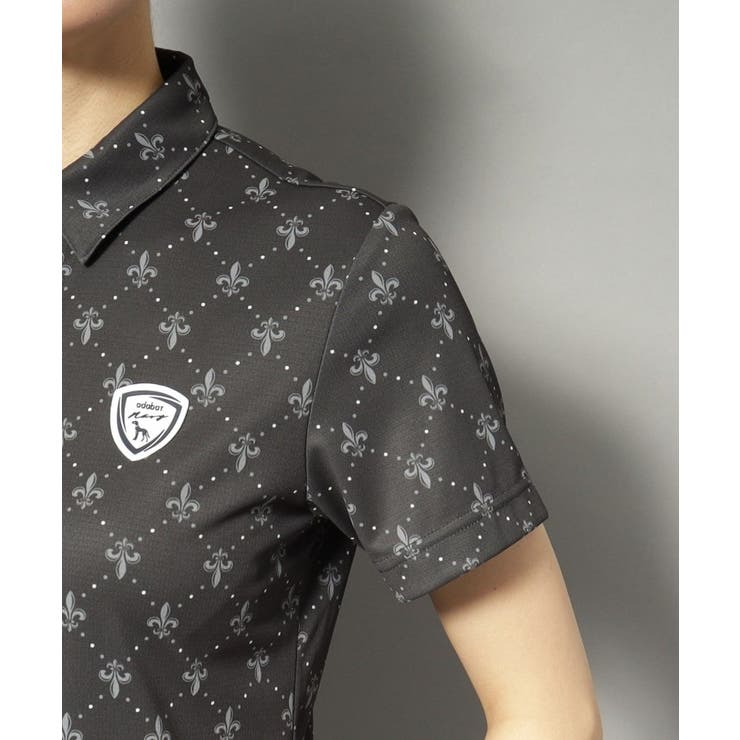 【新レーベル ADABAT NAVY】吸水速乾 フルールドリスポロシャツ | adabat | 詳細画像18 