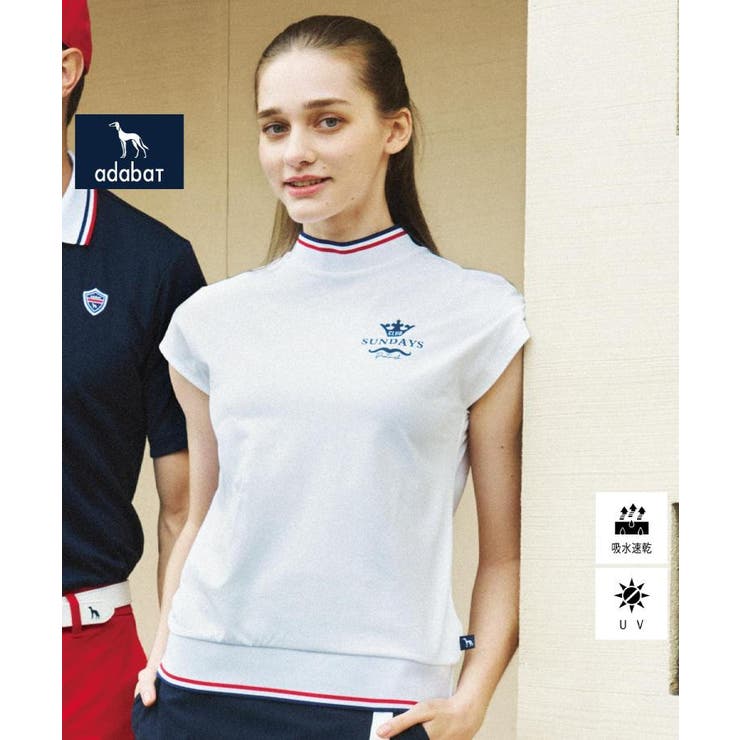 ホワイト(001) | 【新レーベル ADABAT NAVY】UVカット | adabat