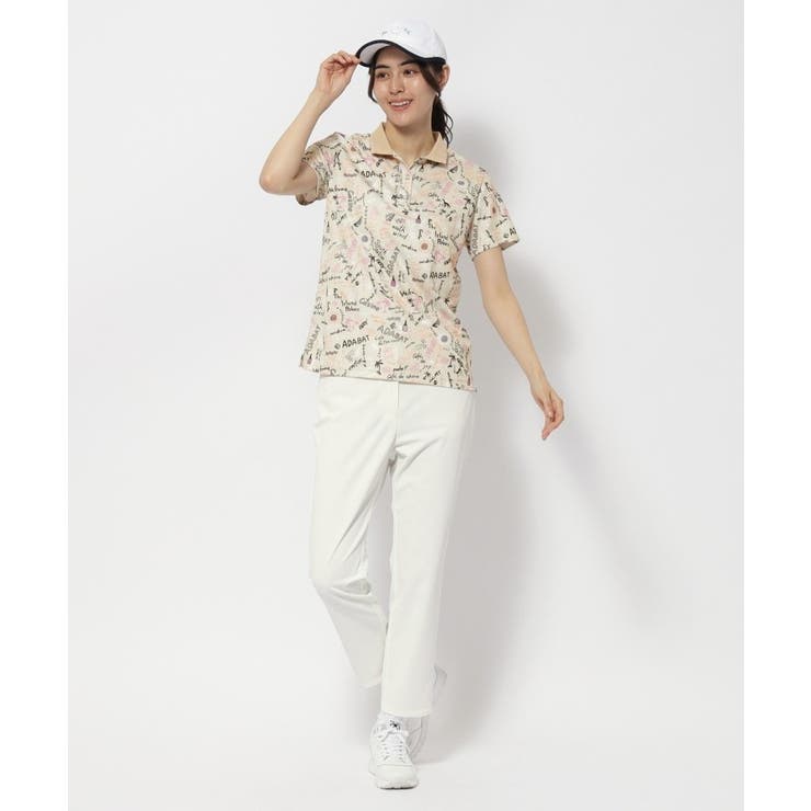 UVカット/吸水速乾 クールコアサマープリントポロシャツ | adabat | 詳細画像8 