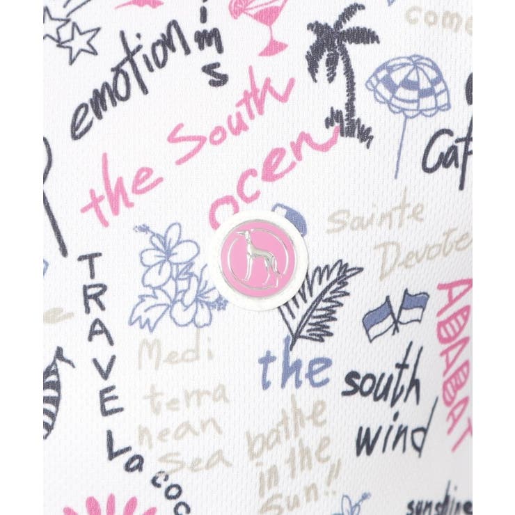 UVカット/吸水速乾 クールコアサマープリントワンピース | adabat | 詳細画像9 