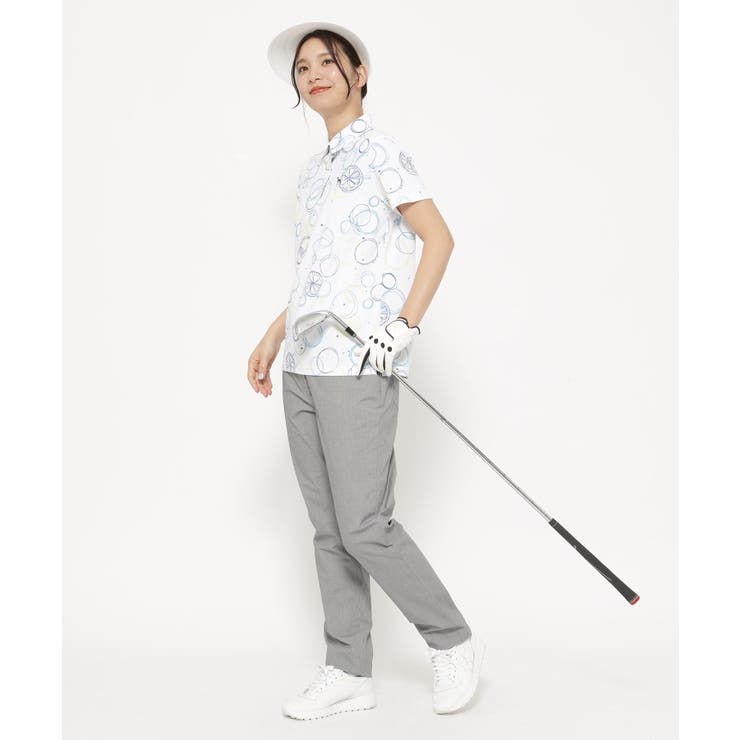 接触冷感 クールタッチ千鳥スリムパンツ | adabat | 詳細画像4 