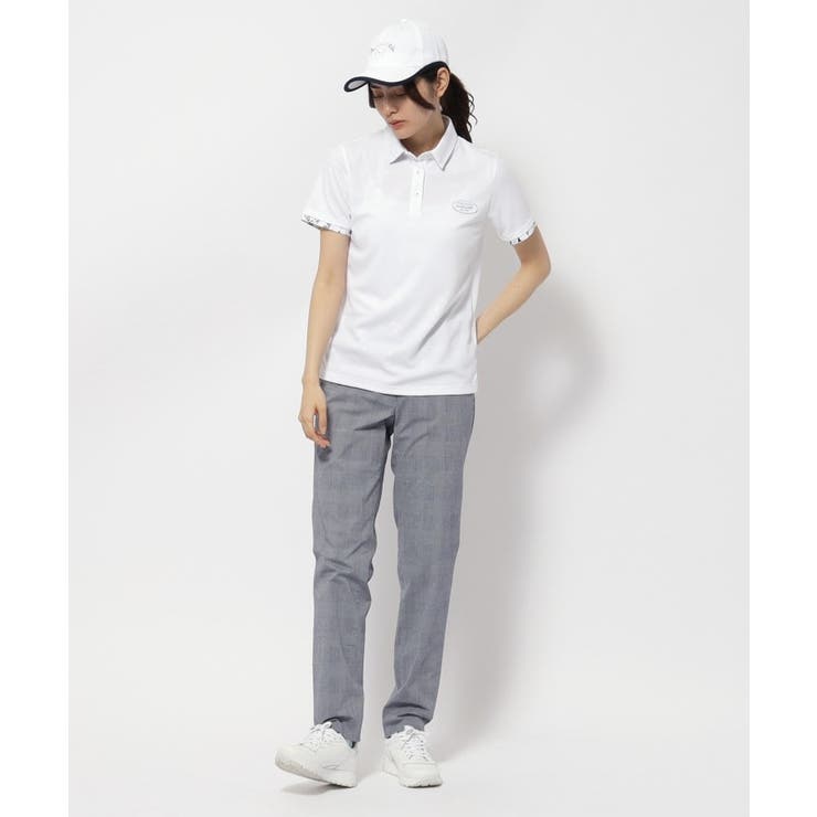 UVカット/接触冷感 クールタッチグレンチェックストレートパンツ | adabat | 詳細画像2 