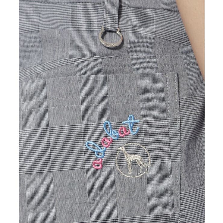 UVカット/接触冷感 クールタッチグレンチェックストレートパンツ | adabat | 詳細画像4 