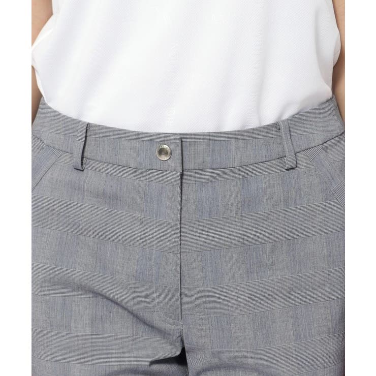 UVカット/接触冷感 クールタッチグレンチェックストレートパンツ | adabat | 詳細画像8 