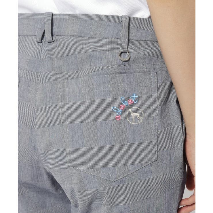 UVカット/接触冷感 クールタッチグレンチェックストレートパンツ | adabat | 詳細画像10 