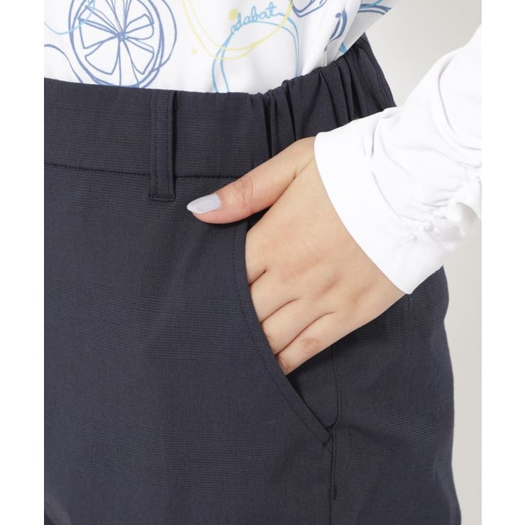 UVカット/接触冷感 クールタッチグレンチェッククロップドパンツ | adabat | 詳細画像14 
