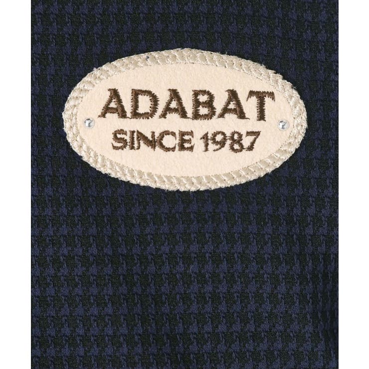 【吸水速乾】千鳥ジャカードポロシャツ | adabat | 詳細画像4 